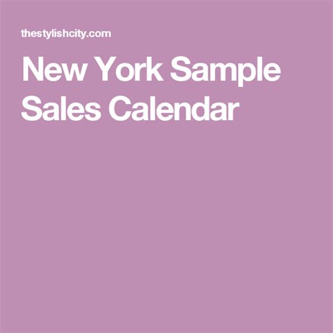 sample sales nyc 2023.